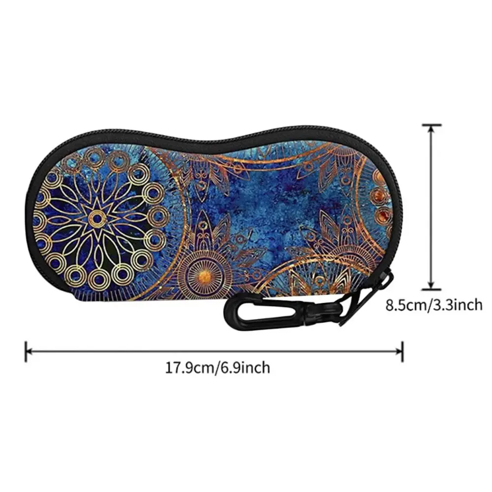 Men Women Fashion Storage Box Zipper Wallet Diving Glasses Box Holder Sunglasses Bag Reading Eyewear Case Sunglasses Organizer