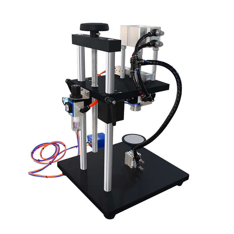 

New perfume screw crimping machine bottle shrink packaging machine perfume