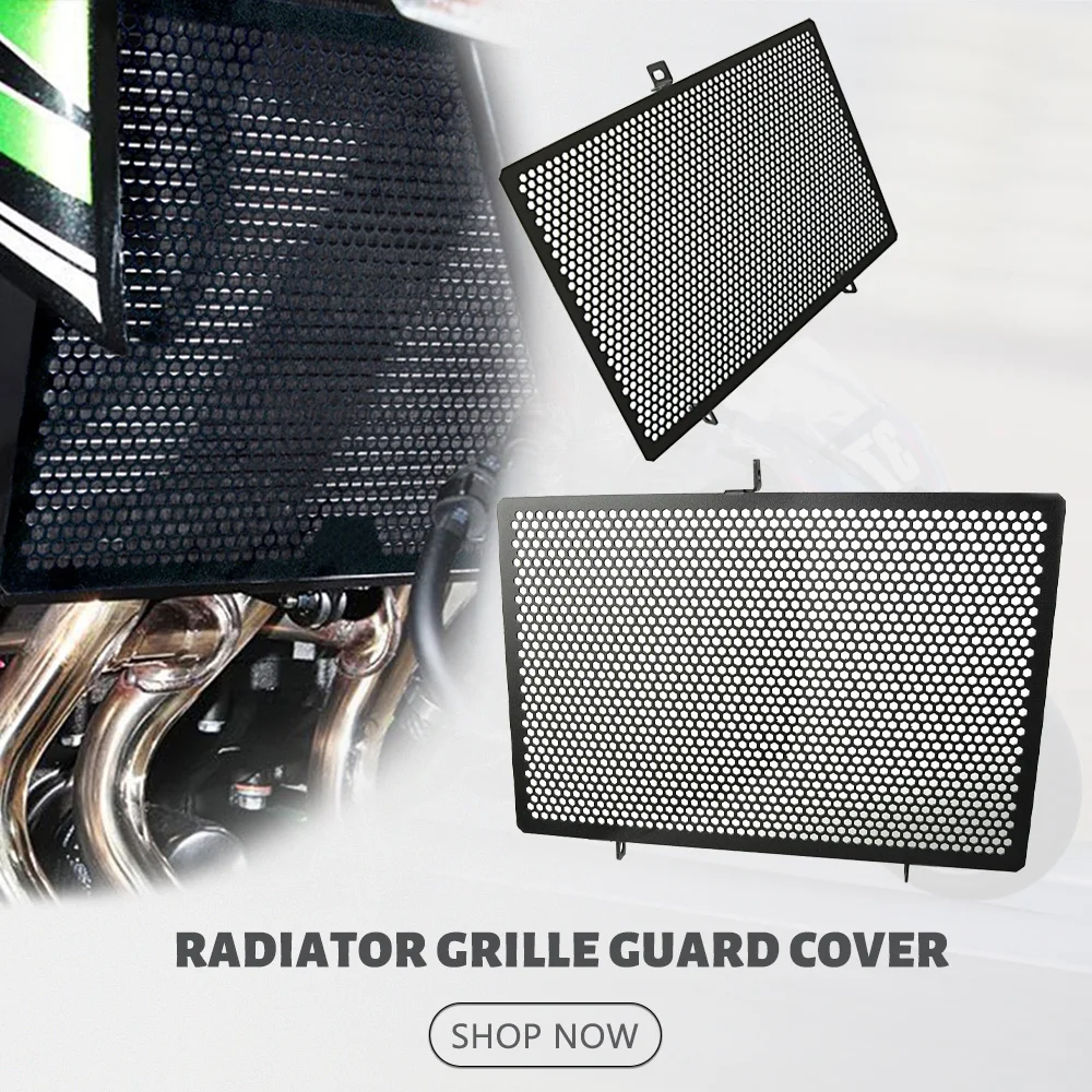 

Запчасти для мотоциклов для KAWASAKI Z750 Z800 Z1000 ZR1000F NINJA1000 Z1000SX, решетка радиатора, защитная крышка масляного радиатора, защита