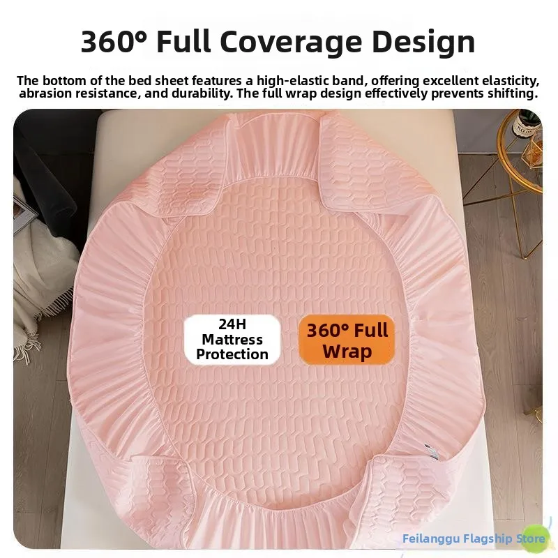 

Пылезащитный чехол-бокс для кровати из хлопка, утепленный, мягкий, приятный для кожи, всесезонный