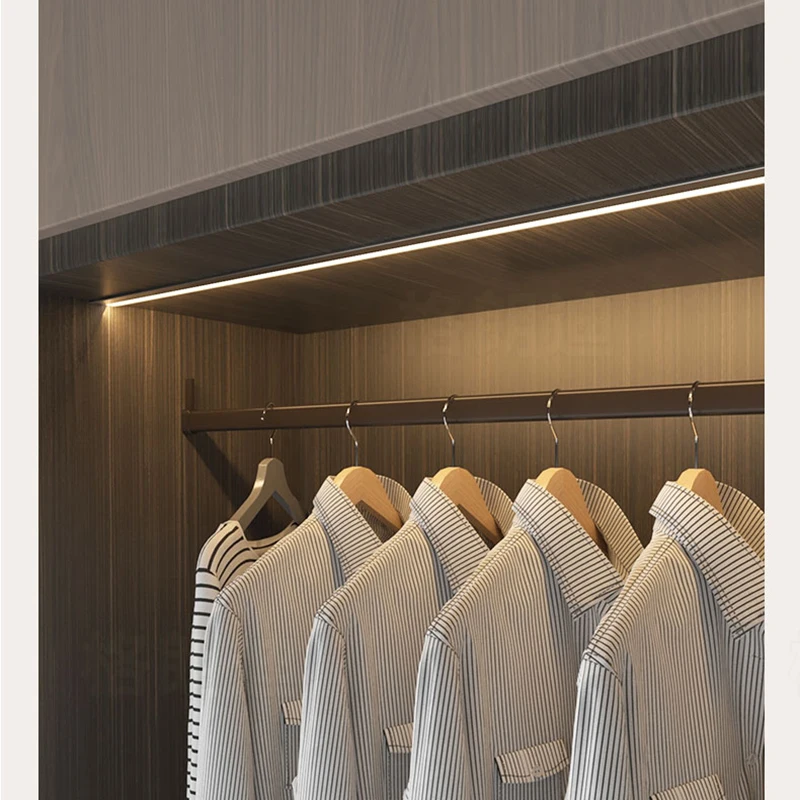 Cabinet Laminate Shelf Light Embedded 45 Degree Oblique Line Lamp DC12V LED Strip Figure Kitchen Wardrobe Bookshelf Wine Rack