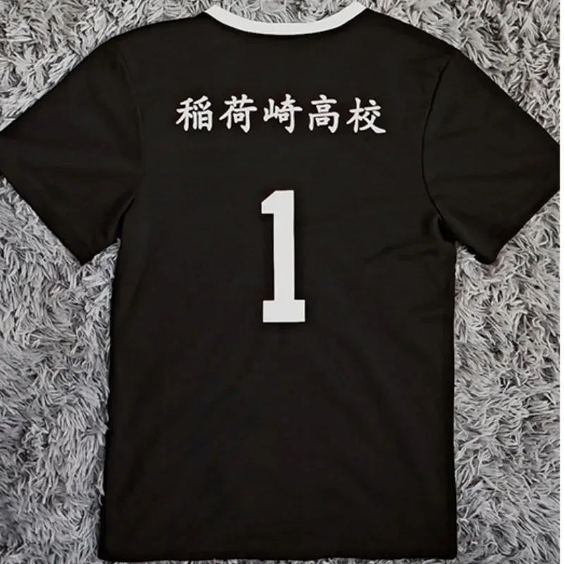 أنيمي اليابانية هايكيو!! مجموعة أزياء قميص كرة الطائرة من Customania Inarizaki Miya Atsumu للكرة الطائرة من الجيرسيه الرياضية التأثيرية Shinsuke