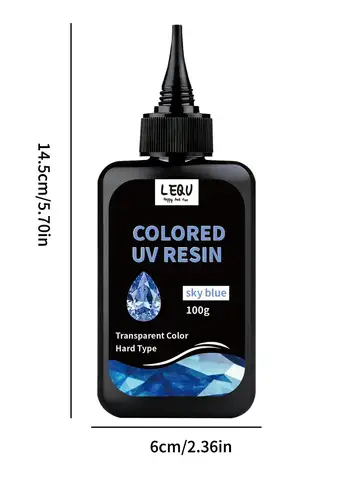 UV Resin, 12-Color Transparent UV Resin, Odorless Low-Shrinkage UV Colored Resin, Vibrant Colors, UV Resin Crafting Kit