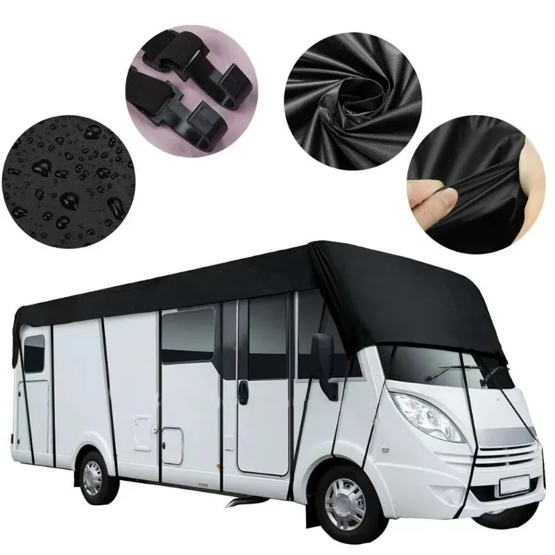 Factory Direct Compatible with210D Oxford Cloth RV Roof Cover Waterproof Tear-Resistant Sunshade Protective Accessories