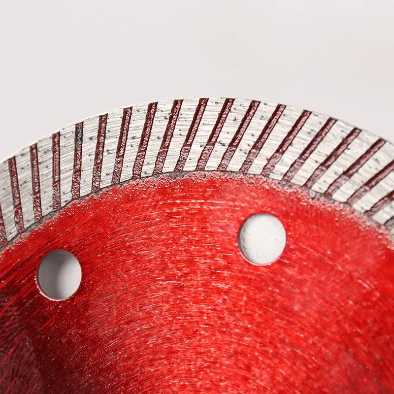 105mm Diamond Saw Blade Turbo Mesh Rim for Porcelain Tile Marble Granite  Cutting Disc Wet Dry Use Fits 4 Inch Angle Grinders