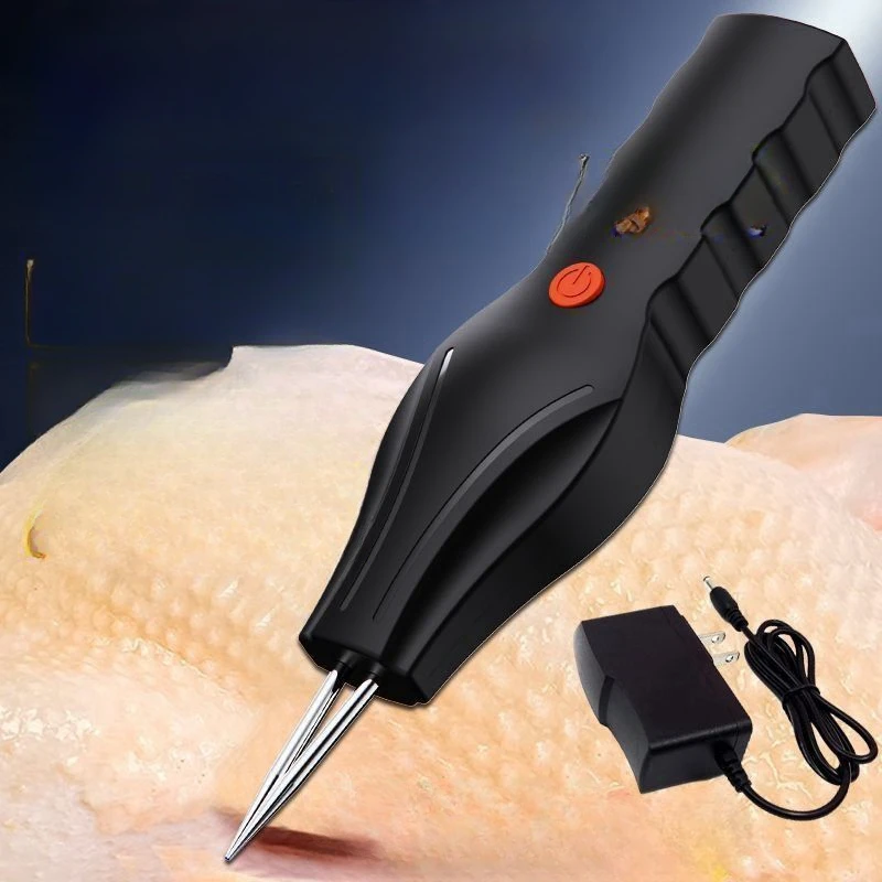 מכונת גרימת עוף חשמלי מהיר מכונת להסרת נוצה ברווז אווז אוטומטי אפילטור שיער