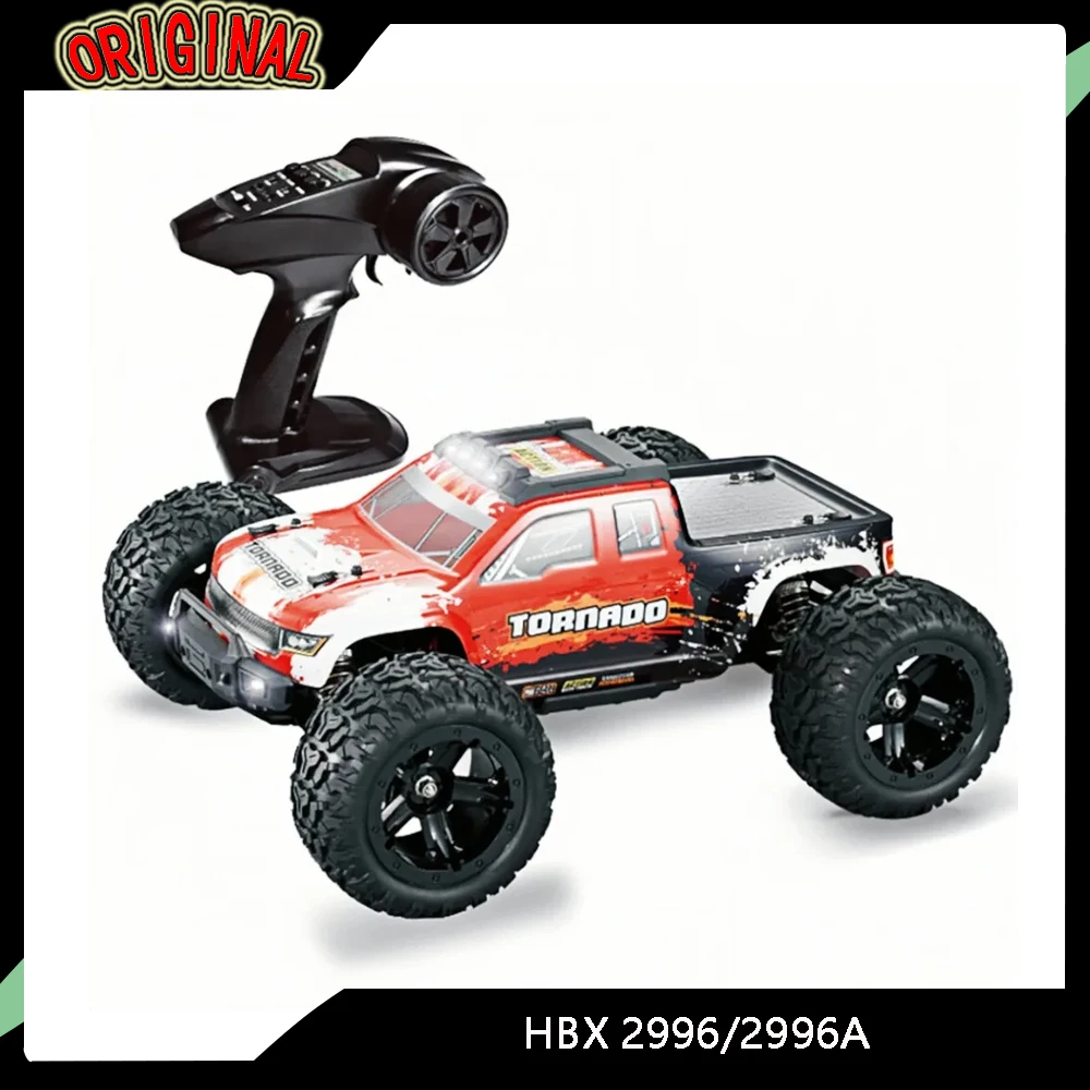 

HBX 2996/2996A 1/10 2.4G 4WD RC Off-Road Truck - Brush/Brushless, 32-45km/h, LED Lights - Ideal for Children
