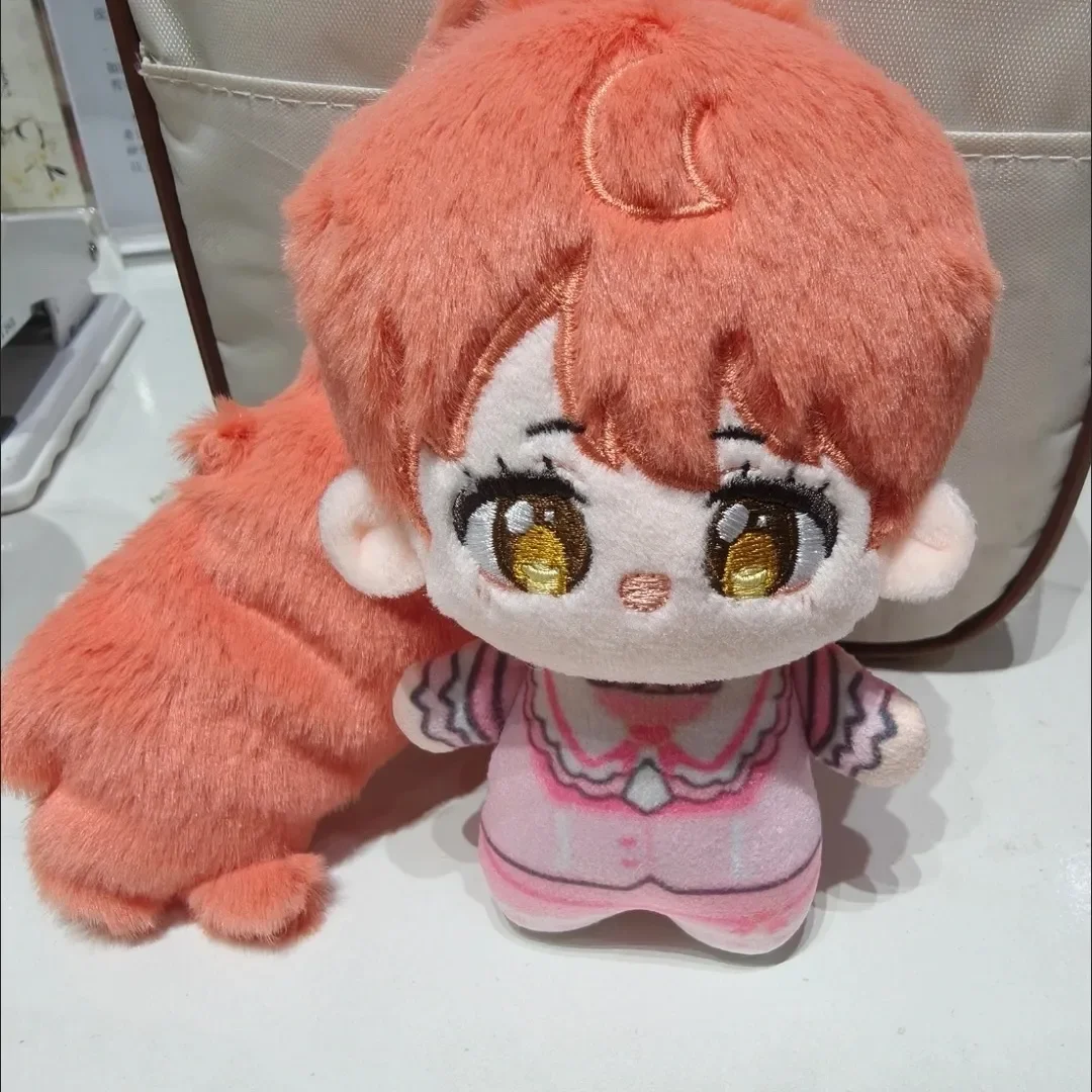Gefüllte 10 cm Anime Prism Paradise Shiratama Mikan süße Mädchen Pferdeschwanz Körper Baumwolle Puppe Rucksack Anhänger Schlüsselanhänger oder Kinder Geschenk