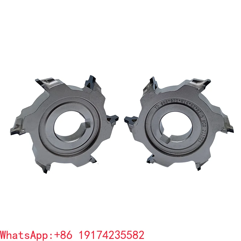 

68*20*H16*6Z-R1.5/2/3 PCD Woodworking Machinery Edgebander Parts Fine Trimming Cutter for Edge Banding Machine