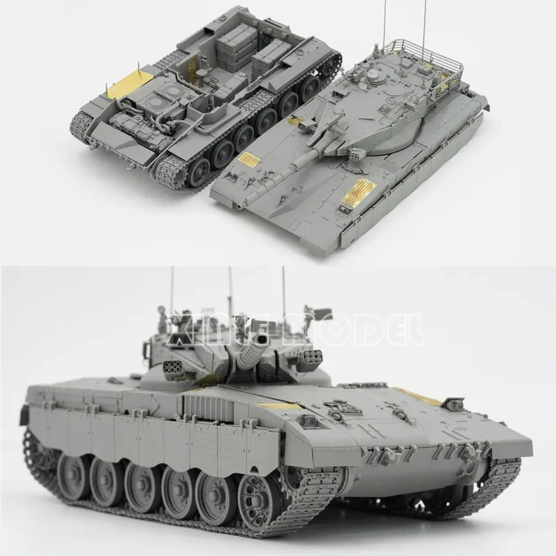 BORDER BT-055 Merkava 2 دبابة المعركة الرئيسية، مدمجة بالكامل، نظام التعليق النشط 1/35 #5