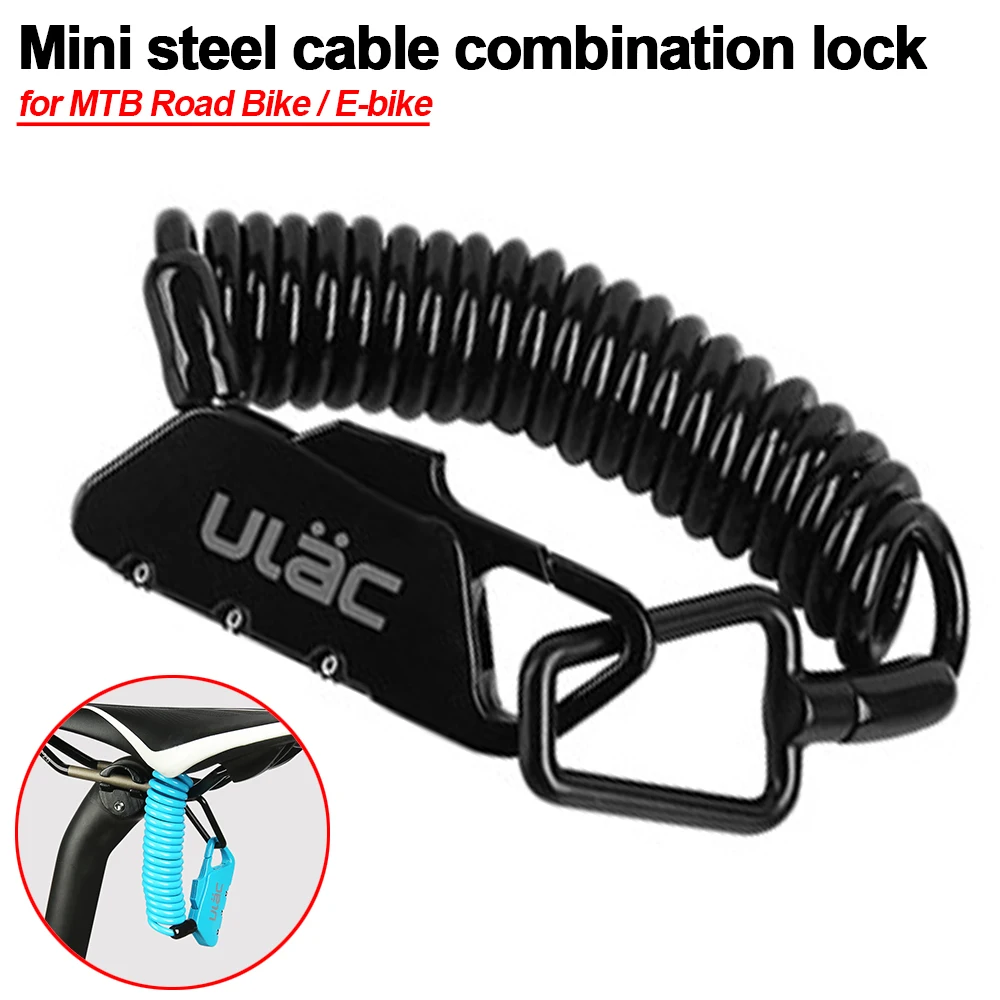 

Портативный велосипедный замок 1,2 метра, пароль, 3-значный тросовый замок, MTB, дорожный велосипед, противоугонный замок из цинкового сплава, аксессуары для велосипедного велосипеда