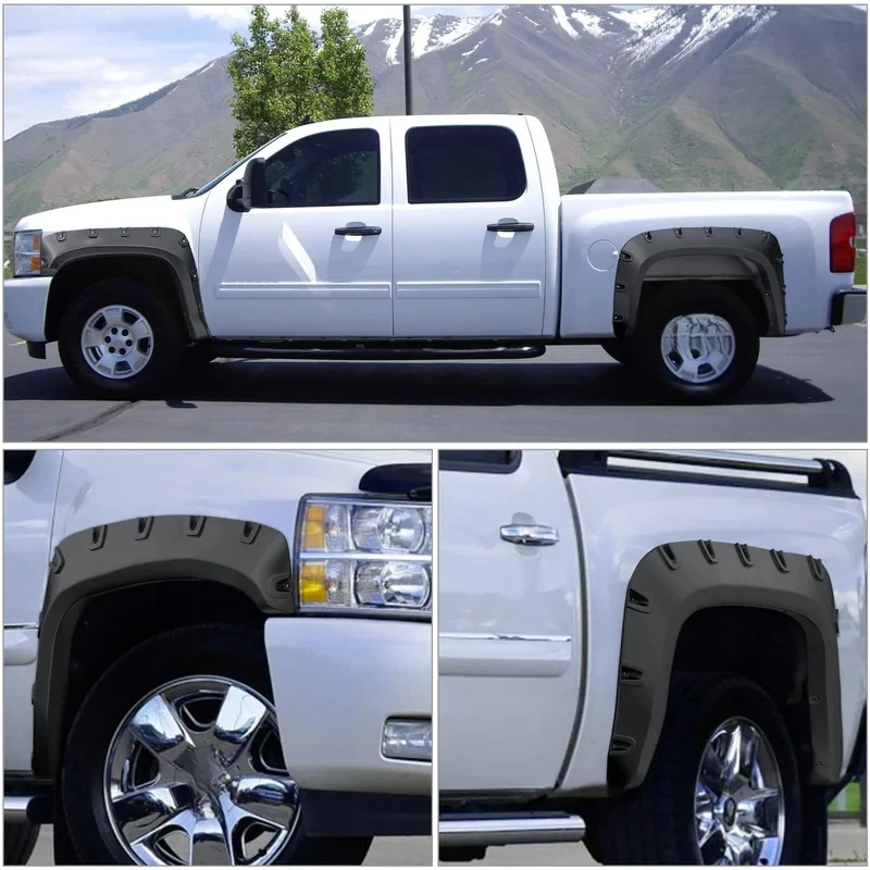 4x4 Off Road 6.5 & 8.1Ft Flares Wheel Arch Full Size Heavy Duty Pickup Truck Exterior Accessories