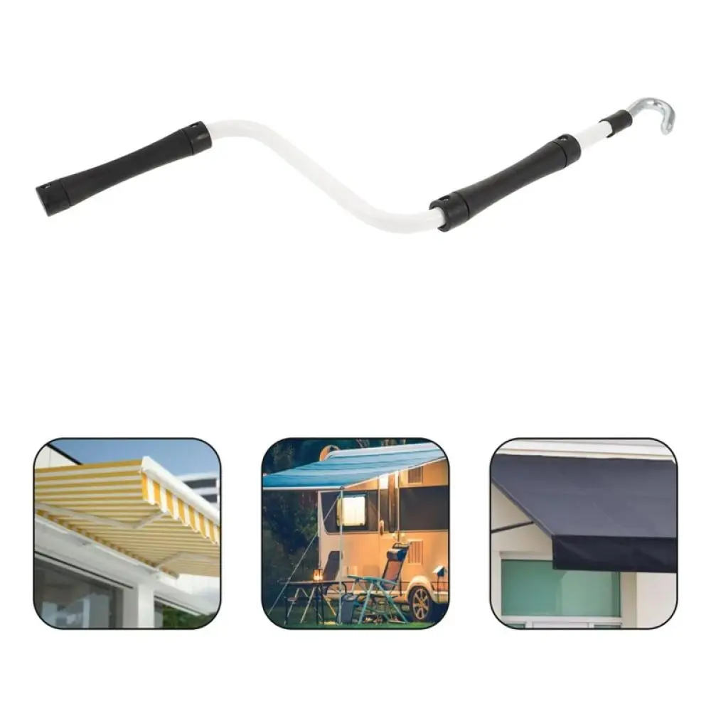 Manual Operating Crank Lever For Roller Shades 53CM Iron Rod Replacement Accessory Suitable For Home Office Window Blinds System