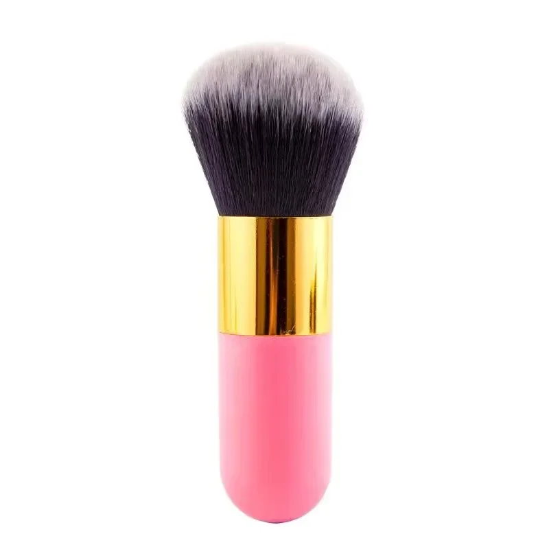 Nueva moda, brocha para base regordeta, brochas de maquillaje de crema plana, brocha cosmética profesional, brocha para resaltar, polvo suelto brus