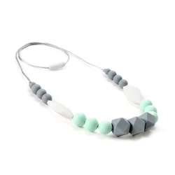 Collana di perline di Silicone LOFCA collana di allattamento per dentizione in Silicone per bambini per gioielli per l'allattamento al seno senza BPA per la mamma appena nata