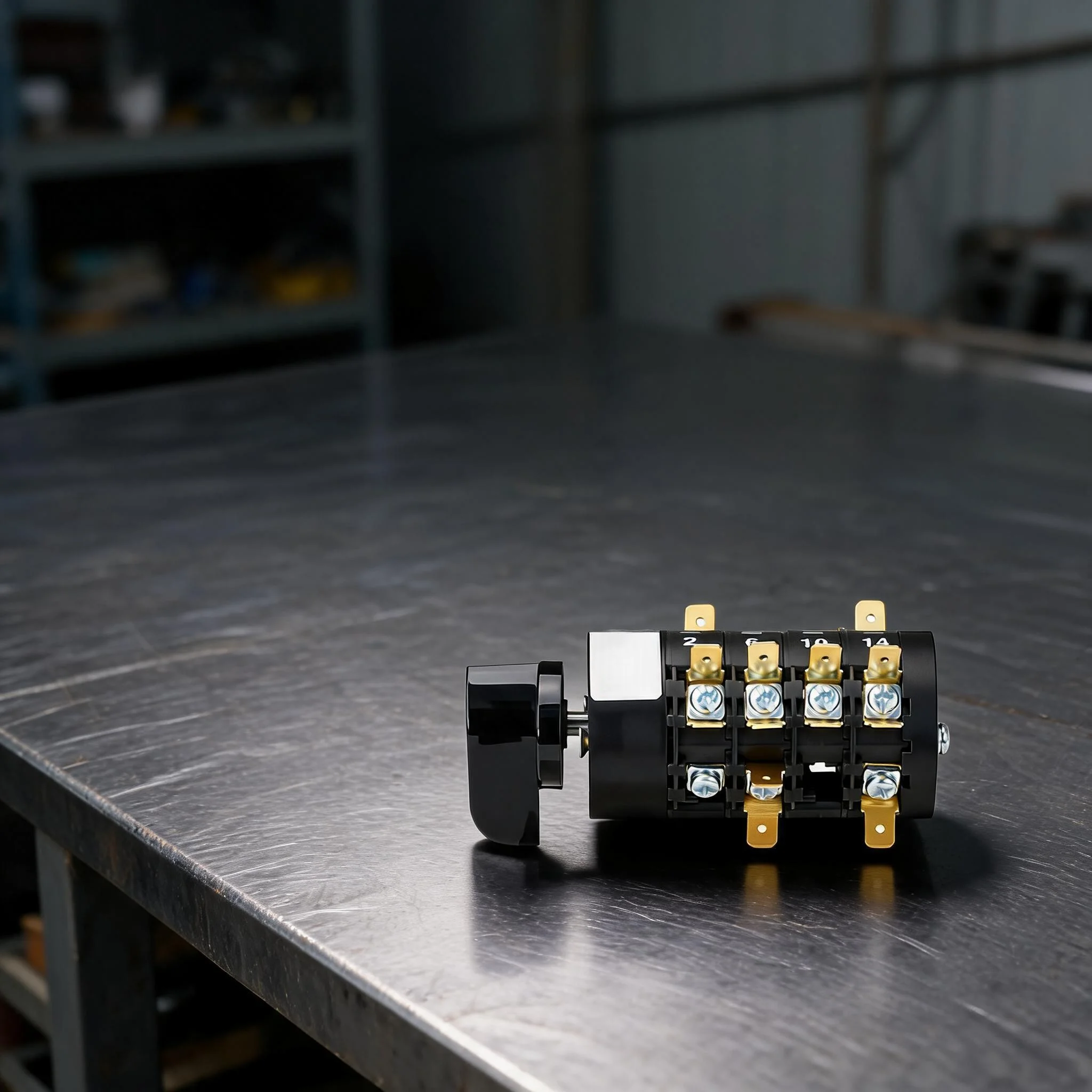 HZ5B Combination Switch 20 Gear AC 660V Rated Voltage Black ABS Enclosure Suitable for Power Distribution Systems