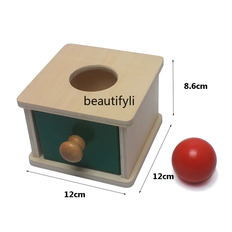 Coin box, ball drawer, children's early education, educational learning toys, toddler practice gifts