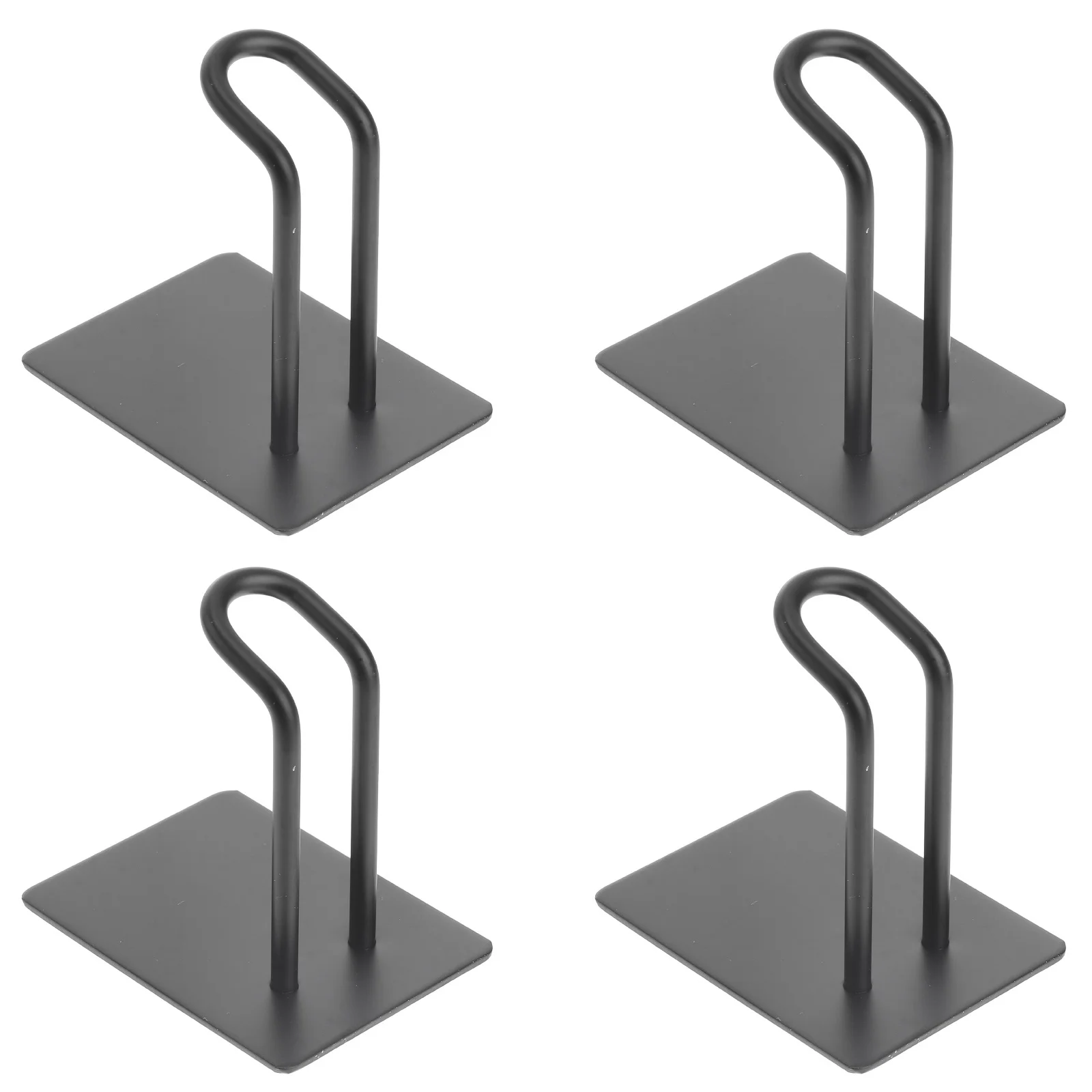 

4Pcs Sturdy Adhesive Wall Hooks Stainless Steel Punch-Free Towel Holder Bathroom Coat Hanger Towel Hooks Wall Hanger