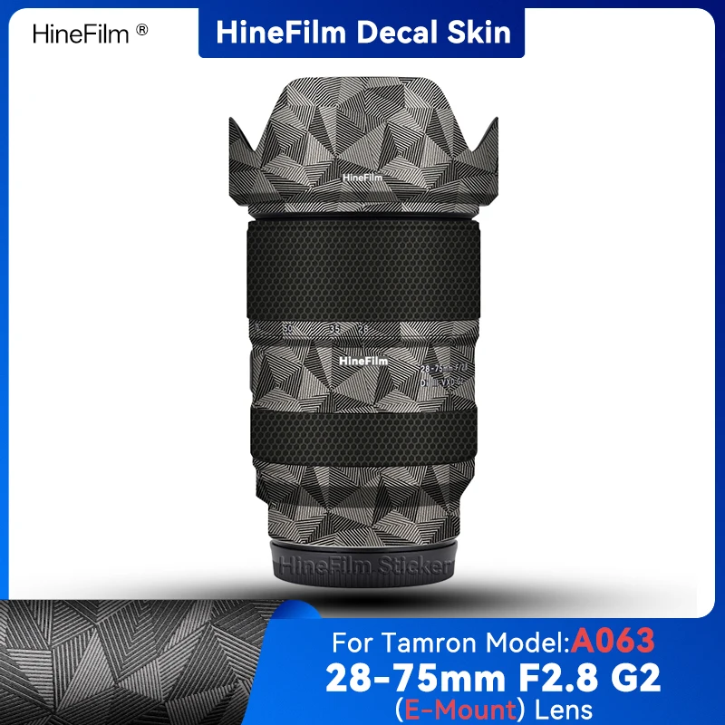 

Hinefilm for Tamron 28 75 Sony g2 Lens Skin for Tamron 28-75mm f/2.8 Di III VXD G2 Lens Sticker 28-75 g2 Lens Cover 28-75 skin
