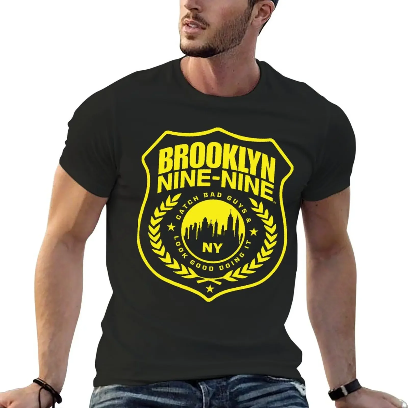 brooklyn 99 merch shirt T-Shirt animal prinfor boys plus size tops anime figures men clothes