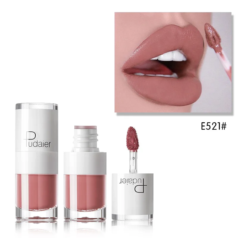 16สี Matte Liquid ลิปสติก Waterproof Lip Velvet Lip แต่งหน้า Tattoo Long Lasting Lip Tint Matte Lipgloss หลอดเครื่องสำอาง