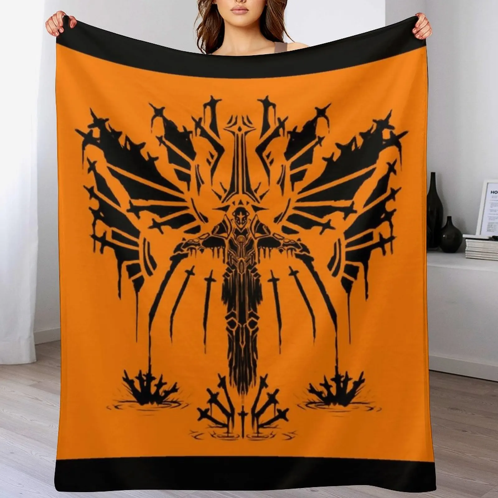 

Ultrakill Throw Blanket Blankets Sofas Of Decoration Flannels Summer Beddings Blankets