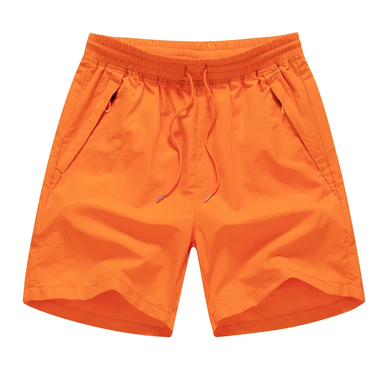 2025 Men's Stretch Swim Trunks Quick Dry Beach Shorts With Zipper Pockets and Mesh Lining