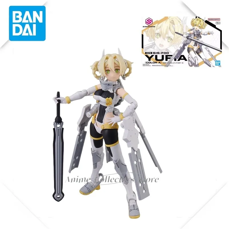 

Bandai 30MS SIS-F00 YUFIA Yufia Color A Knight Machine Girl Сборная модель игрушка аниме настольные украшения коллекционный подарок