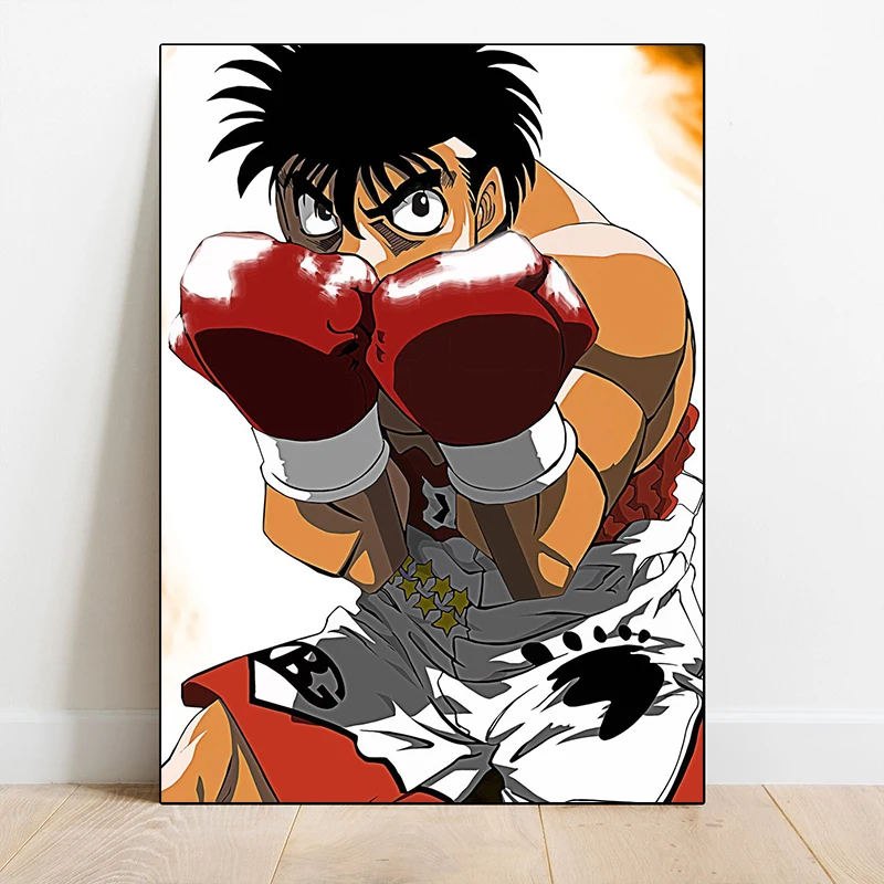 Popular Anime Japanese Hajime No Ippo Poster Canvas Printing Anime Wall Art Picture Boxing Wall Art for Room Home Decoration