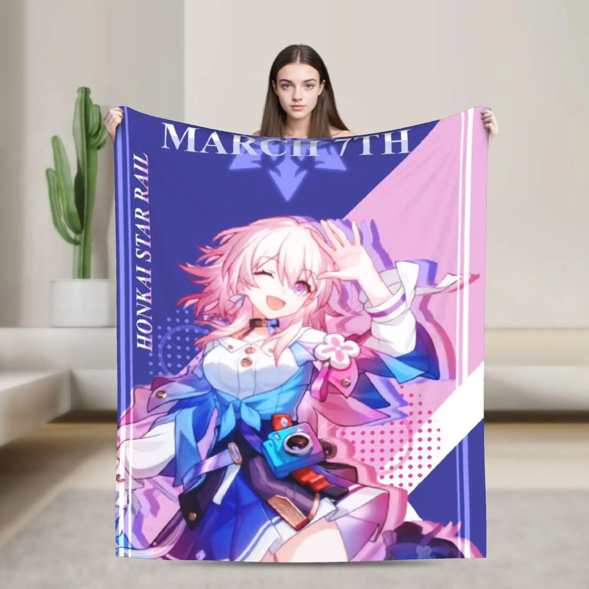 Honkai Star Rail Blanket Multi-size Super Soft Cozy  Throw Blankets for Sofa Couch and Bed