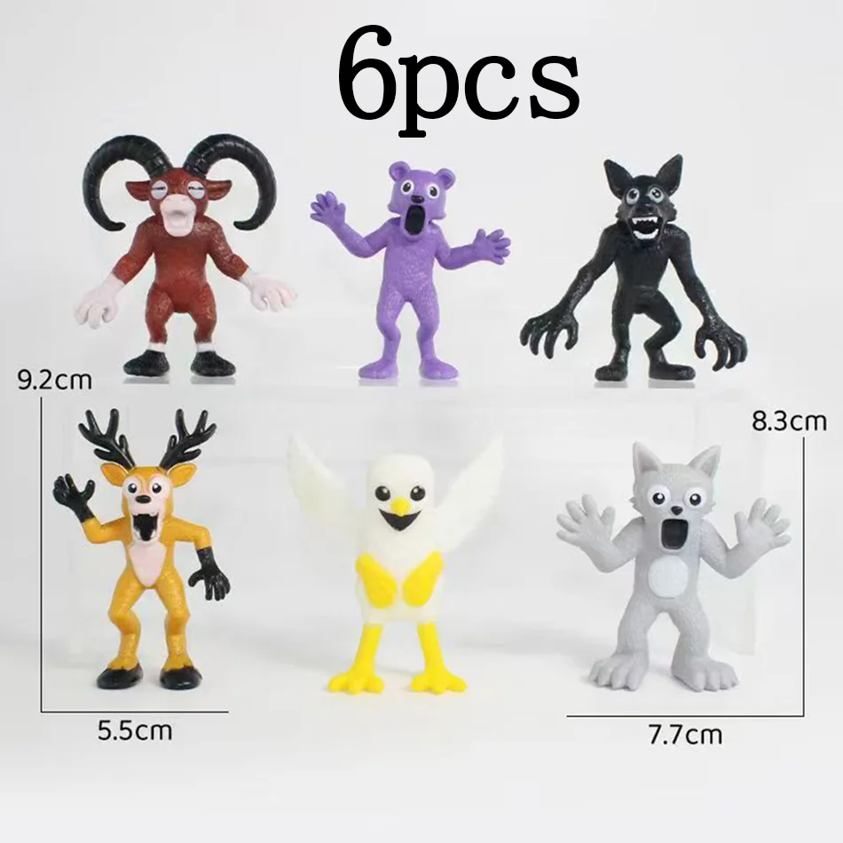 6/12/18 قطعة/المجموعة 99 ليلة في الغابة الغزلان اللعب الحيوانات المحشوة لعبة الغزلان لعبة المشجعين عيد ميلاد للأطفال هالوين هدية #4