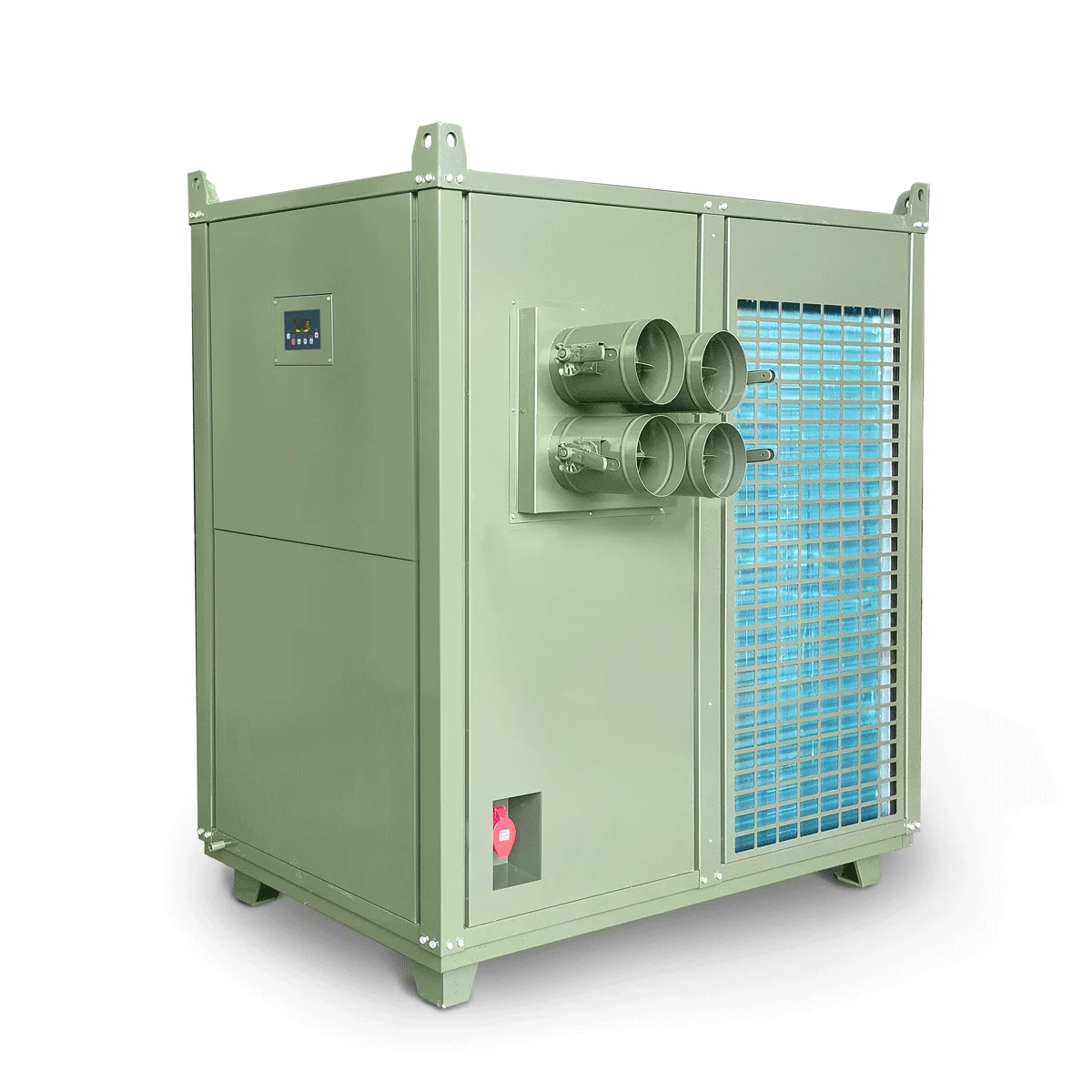2026 Self Contained Cabinet Air Conditioners 85000BTU Seawater Cooled Boat Chiller 380V Industrial Use