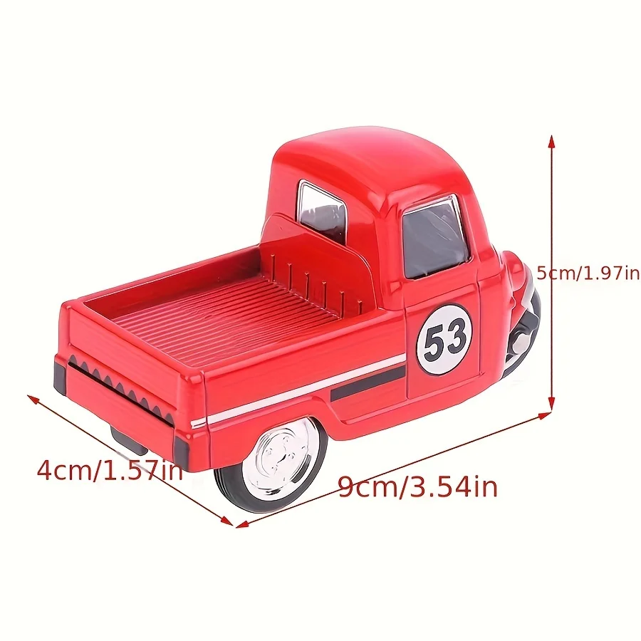 1pcs Mini Alloy Pull-Back Trike Toy, Vintage Simulation Three-Wheel Motorcycle Model, Collectible Desk Ornament, for Ages 3-6
