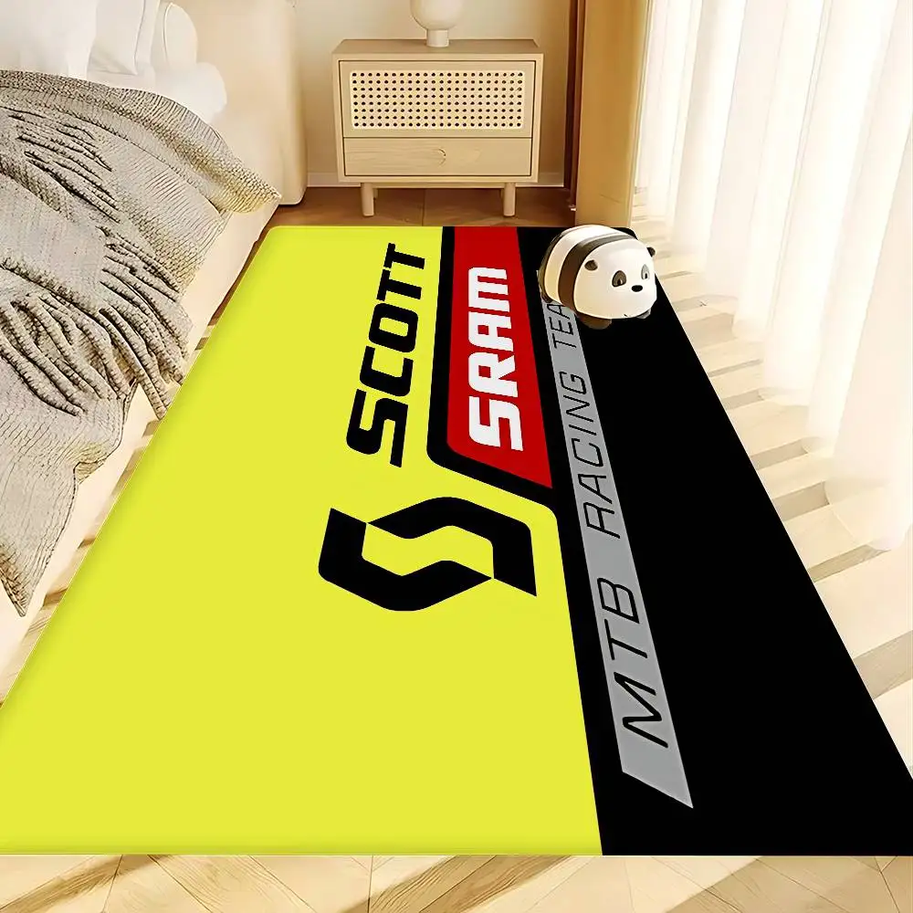 S-SCOTT Sports Bathroom Mat INS Style Soft Bedroom Floor House Laundry Room Mat Anti-skid Welcome Doormat