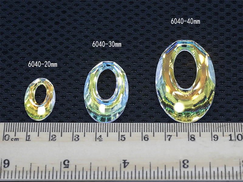 (1 Piece) Original Crystal from Austria 6040 Helios Pendant Beads Rhinestone DIY Necklace Earrings Jewelry Making
