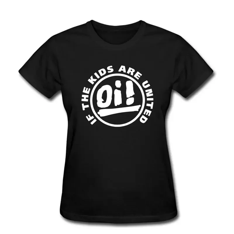Oi If The Kids Are United T Shirt Lady Fit