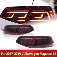 Car Led Headlight For Volkswagen Magotan B8 2017-2019 Tail Lamp Assembly Refitted Led Running Light Streamer Steering Lamp