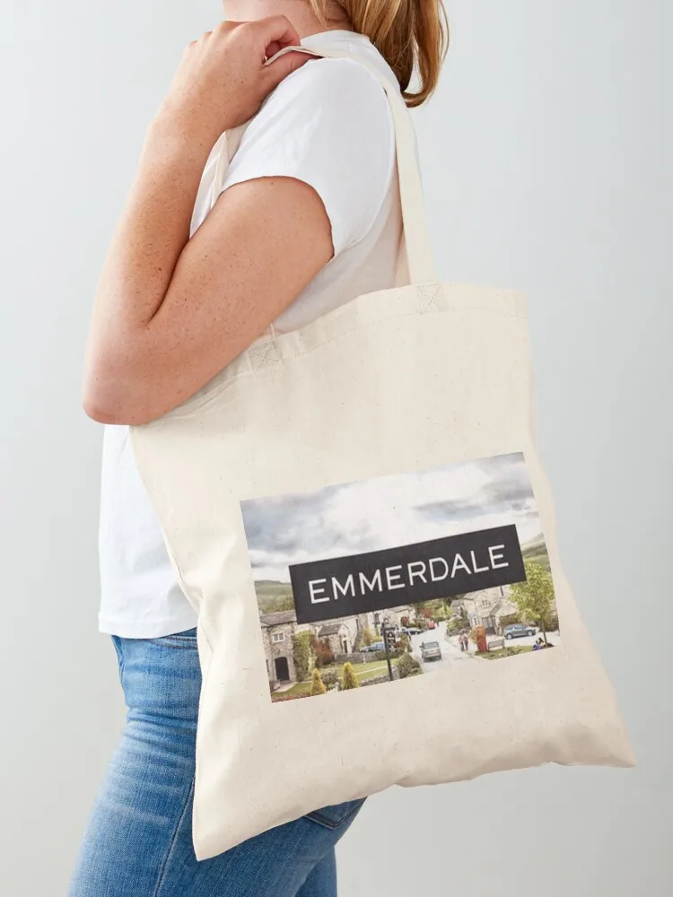Best Selling Emmerdale Merchandise Tote Bag bags for women hand bag ladies free delivery bags shopping bags foldable