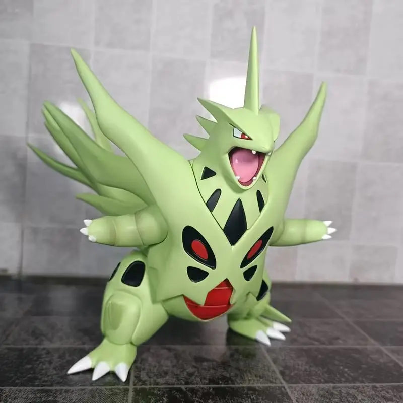 14cm Pokemon Tyranitar Anime Figure Cartoon Pet Elf Evolution Upgrade Kawaii Doll Model Statue Ornament Children'S Christmas Toy