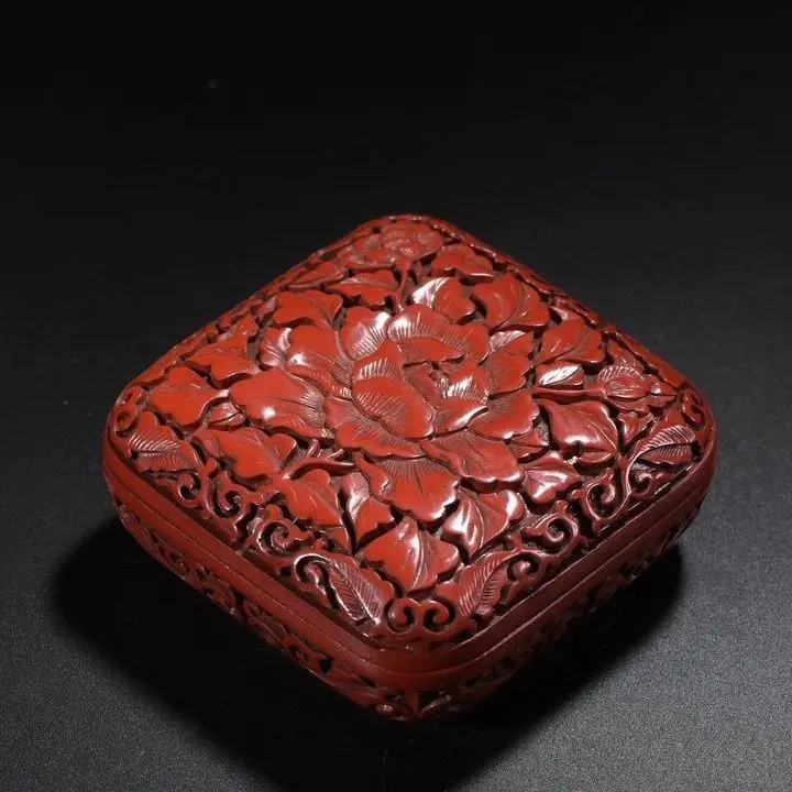 

Antique China Vintage Flowers Design Jewelry Box Nice Artwork Decorative Boxs Desktop Organizer Tool Box
