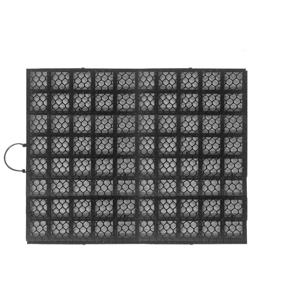 Black Thickened Staghorn Fern Board Orchid Fern Dendrobium Planting Board Plant Bed Board Plastic Gardening Hanging Board