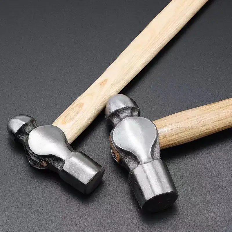 Hand Tools, Mini Hammer Smashing Walnut Round Head Wooden Handle Hammer Car Escape Tool Hand Hammer Multi Function Tool