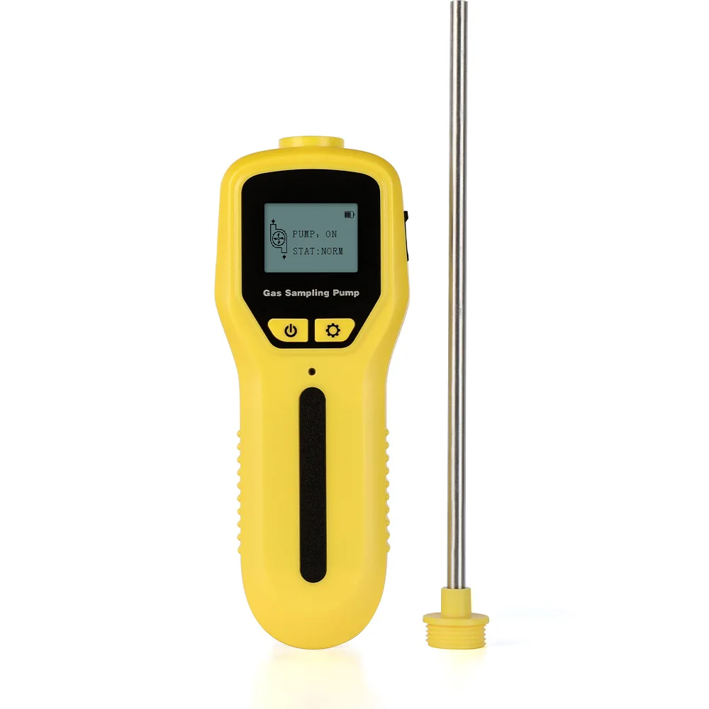 Industry Portable Gas Sampling Pump Digital LCD Charging Smart External Vacuum Pump Sampler Device Support All Gas DeCollection