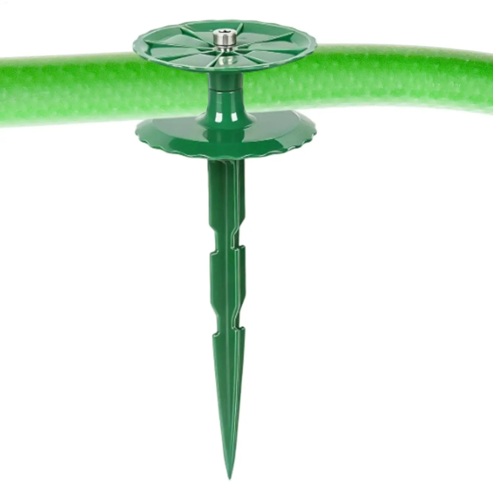 Garden Hose Guide Spike Long Durable Support Ground Stake Anti Abrasion Water Hose Fixing Tool for Lawn Yard Orchard Greenhouse