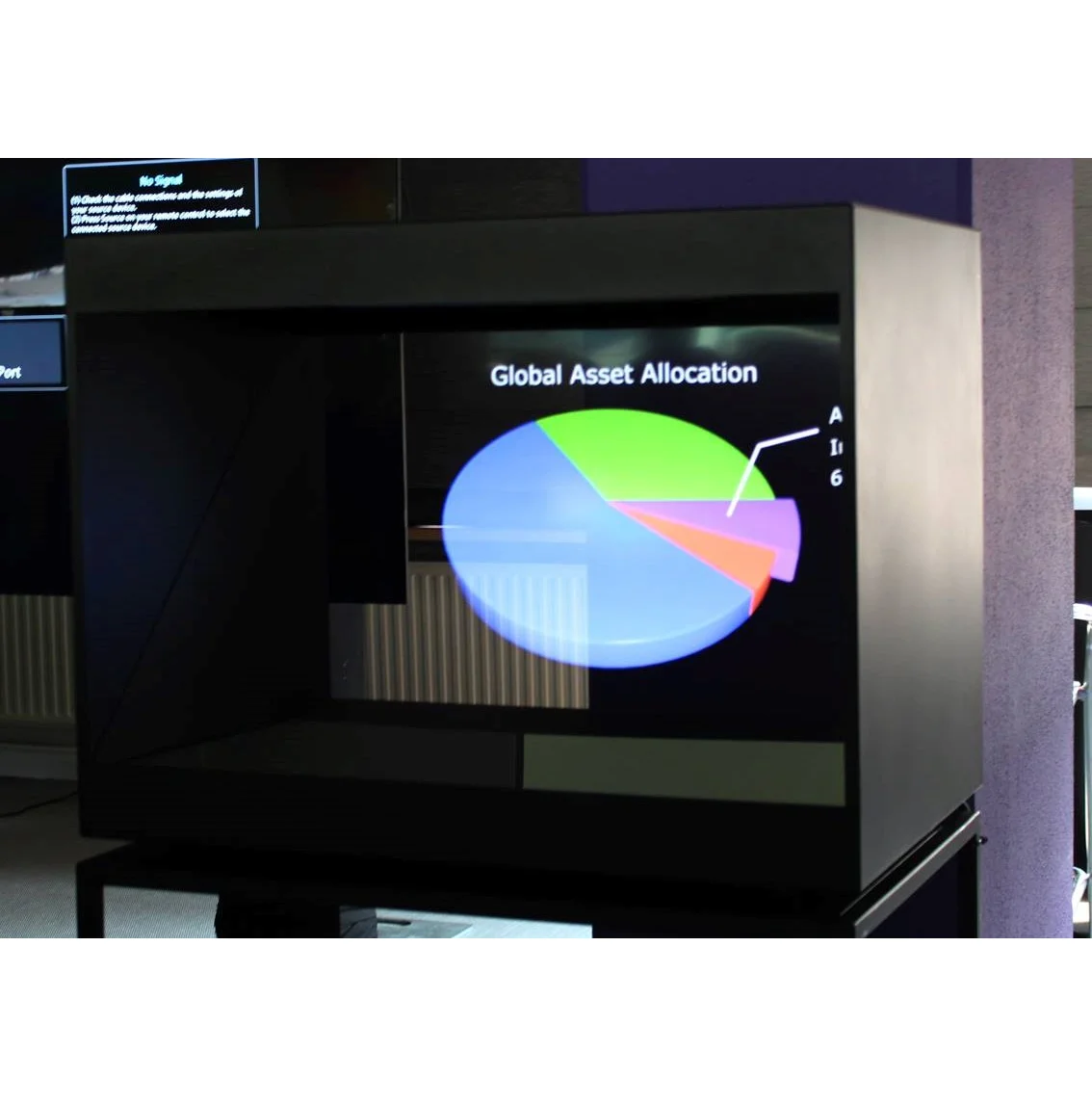 

180 Degree 22 Inch 3d Display Hologram 3d Display showcase