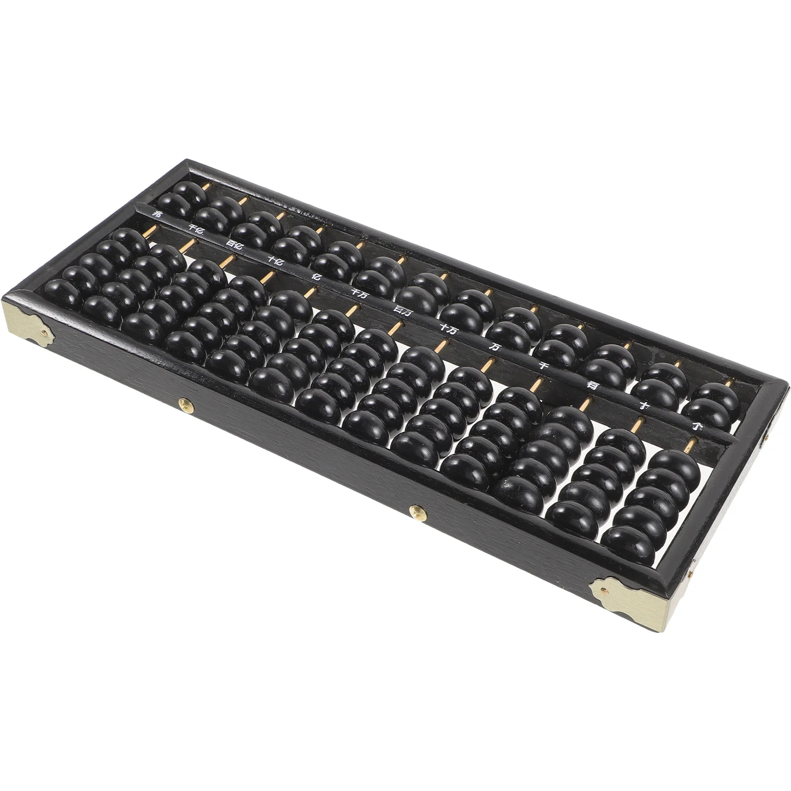 

13-Column 7-Beads Wooden For Math Learning Educational Arithmetic Tool Chinese Counting Abacus Vintage Style