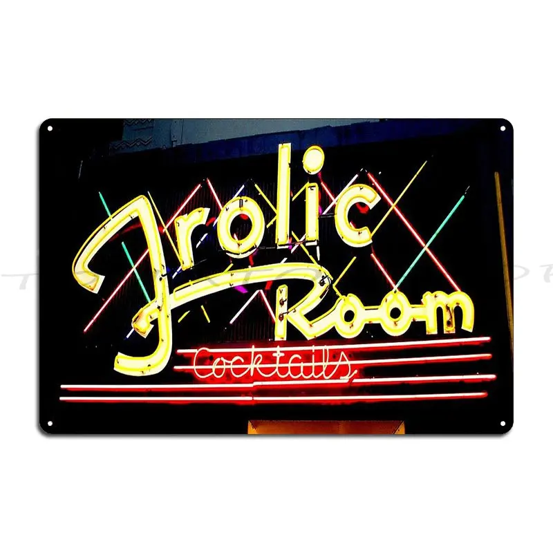 Frolic Room Metal Plaque Poster Cinema Wall Custom Create Club Customized Tin Sign Poster