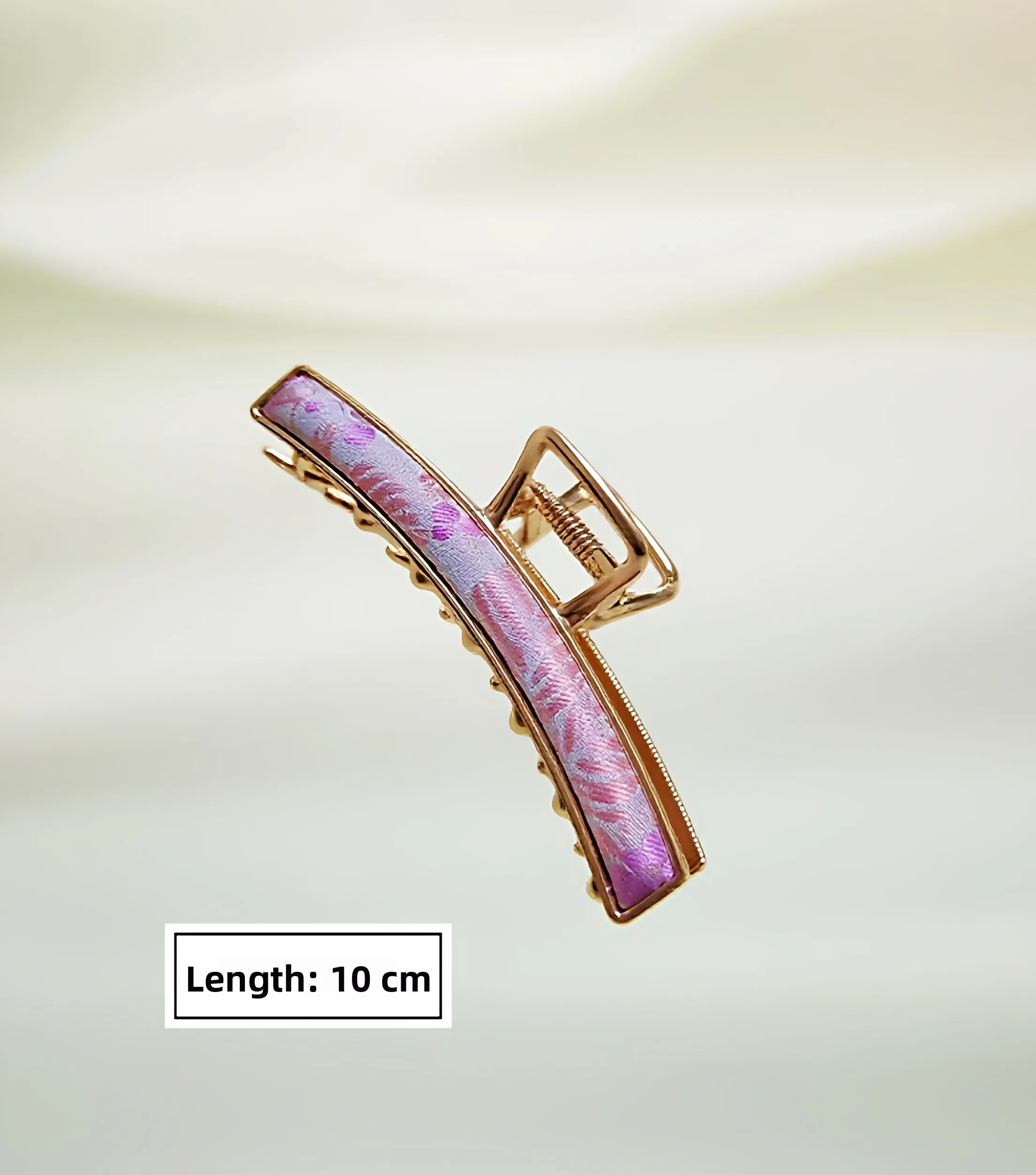 Handmade Song Jin Hair Clip Spring Clamp Hair Accessories Chinese Style  Spring Clamp Traditional Handicrafts Jewelry