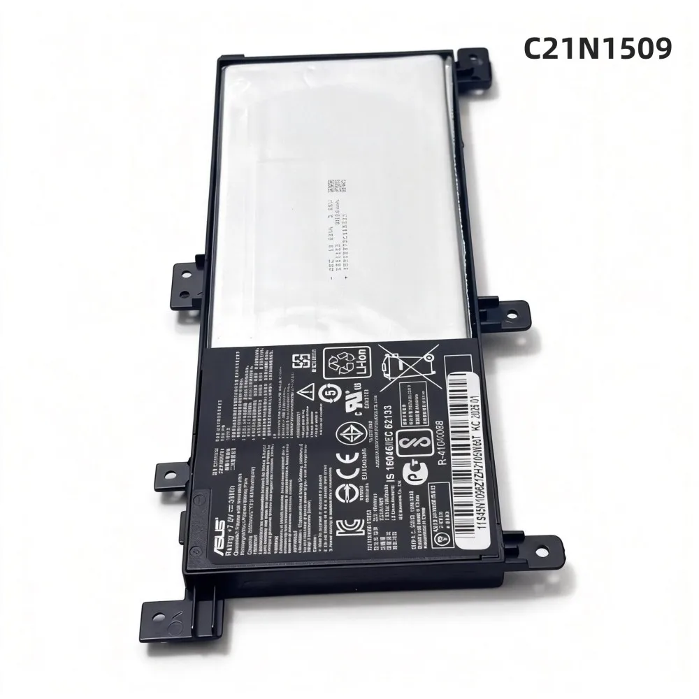 100% Original 4840mAh for ASUS C21N1509 F556U FL5900U A556U K556U X556U X556UA X556UB X556UJ Laptop Battery