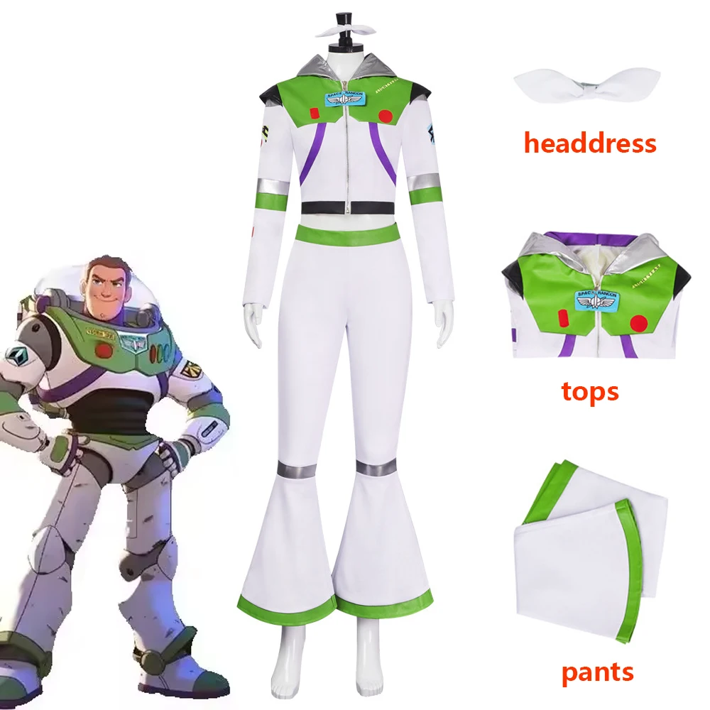 

Аниме Базз Лайтер костюмы для косплея комбинезон униформа женский Хэллоуин вечерние костюм для ролевых игр Comic Con комплект одежды для выступлений